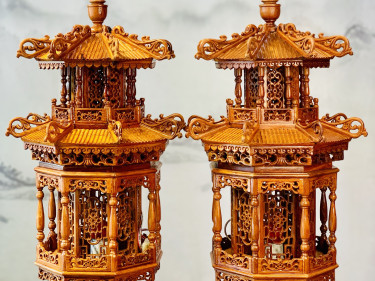 Tượng gỗ phong thủy