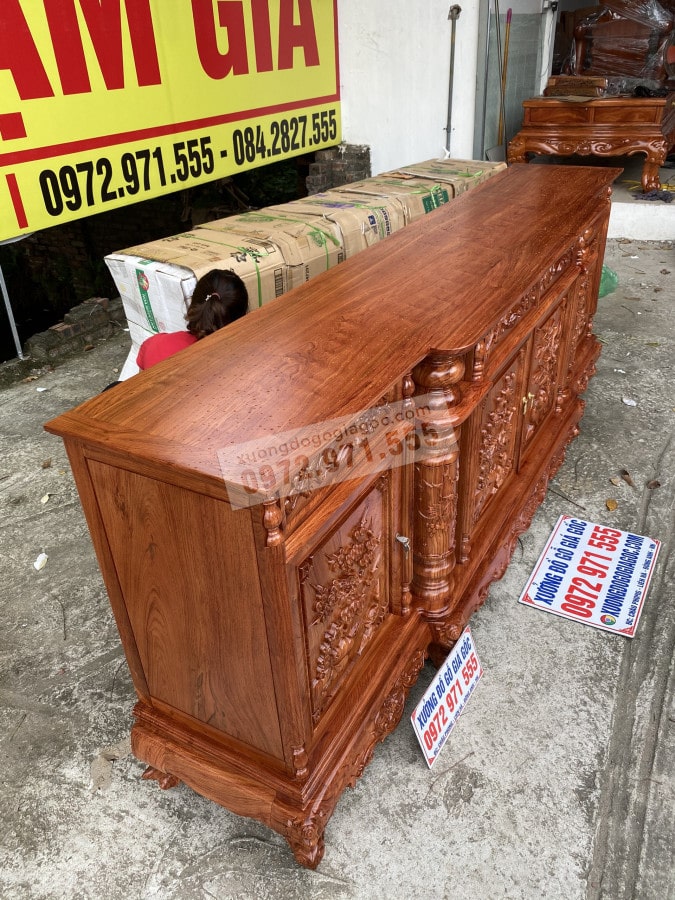 kệ tivi gỗ hương