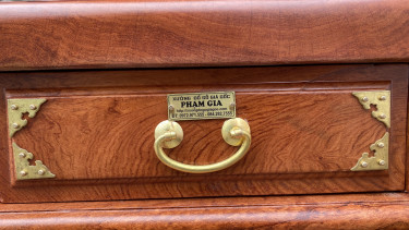 Ngăn kéo gắn tem xuất xứ sản phẩm