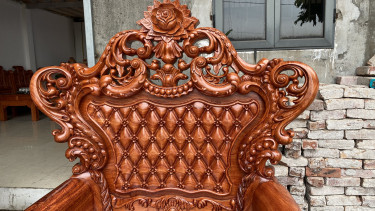 Vách tựa lưng ghế Hoàng Gia v5