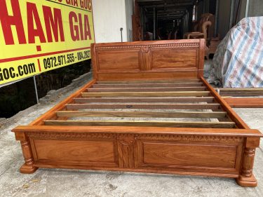 Thang Giường gỗ tự nhiên 100%