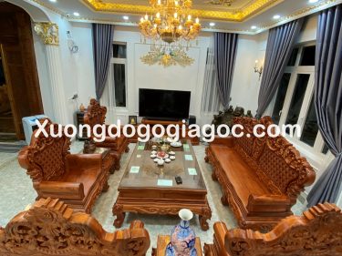 ban ghe hoang gia v5 gỗ hương