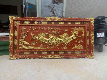 tranh gỗ phong thủy