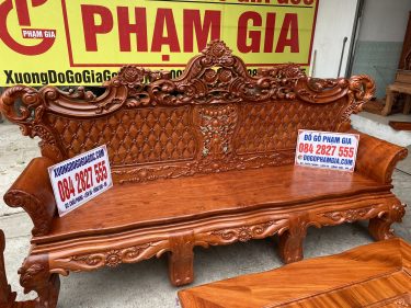Ghế dài Louis Hoàng Gia 275x80cm