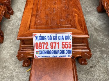 Bàn ghế Hoàng Gia kê phòng khách