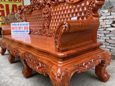Chân ghế 14cm đục tinh xảo
