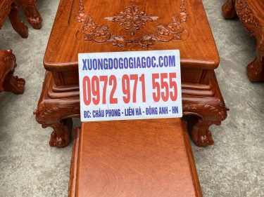Đôn ngồi ván liền tấm dày 4cm
