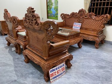 Chương ghế dày 10cm đục 2 mặt