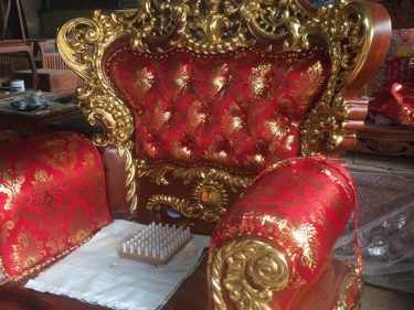 Ghế đơn trong quá trình gia công tại xưởng