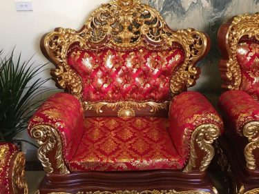 Ghế đơn đã hoàn thiện bàn giao tại nhà khách