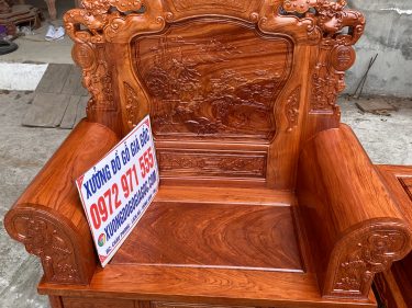 Mặt trước ghế đơn bàn ghế Khổng Tử