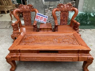 Ghế đơn và đôn kẹp ghế có ngăn kéo để đồ