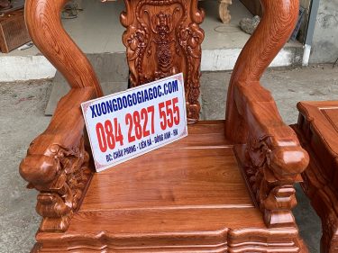 Ghế đơn bộ quốc voi tay 12