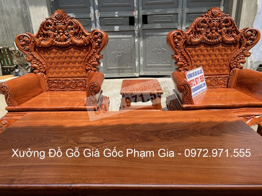 Đôn kẹp ghế có ngăn kéo