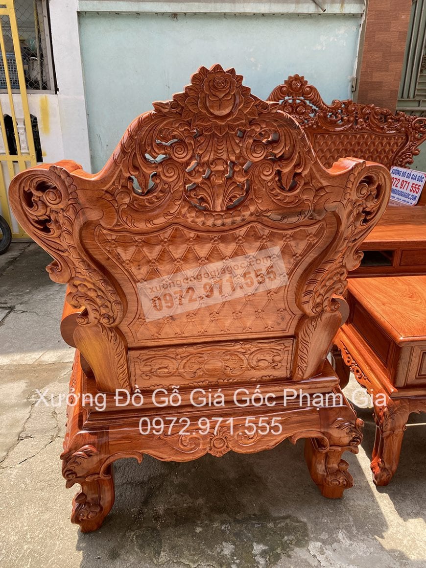 Mặt sau ghế đơn