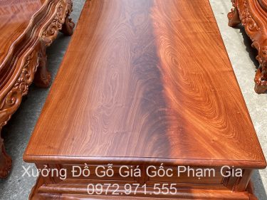 Mặt bàn ván liền nguyên khối dày 4cm