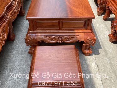 Đôn ngồi ván nguyên tấm dày 4cm