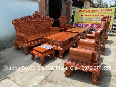 Bộ hoàng gia V4 kê kiểu chữ H phù hợp với nhà Ống.