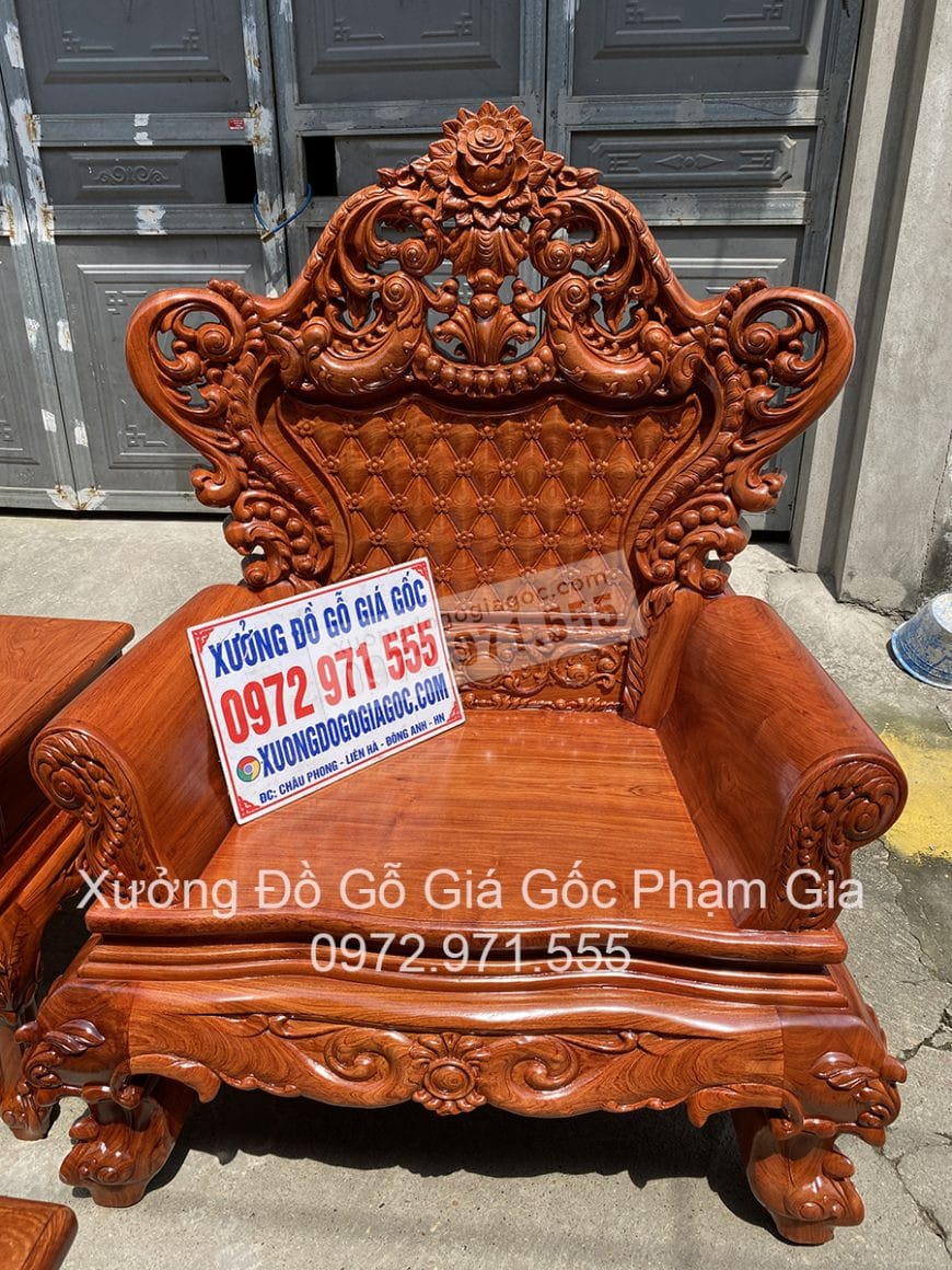 Ghế đơn bộ hoàng gia mẫu mới năm 2021
