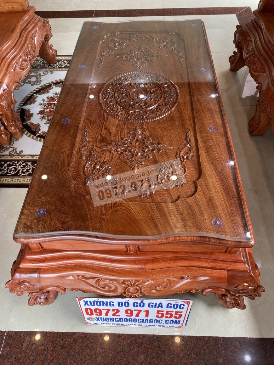 Mặt bàn nguyên khối dày 4cm dài 157cm rộng 80cm