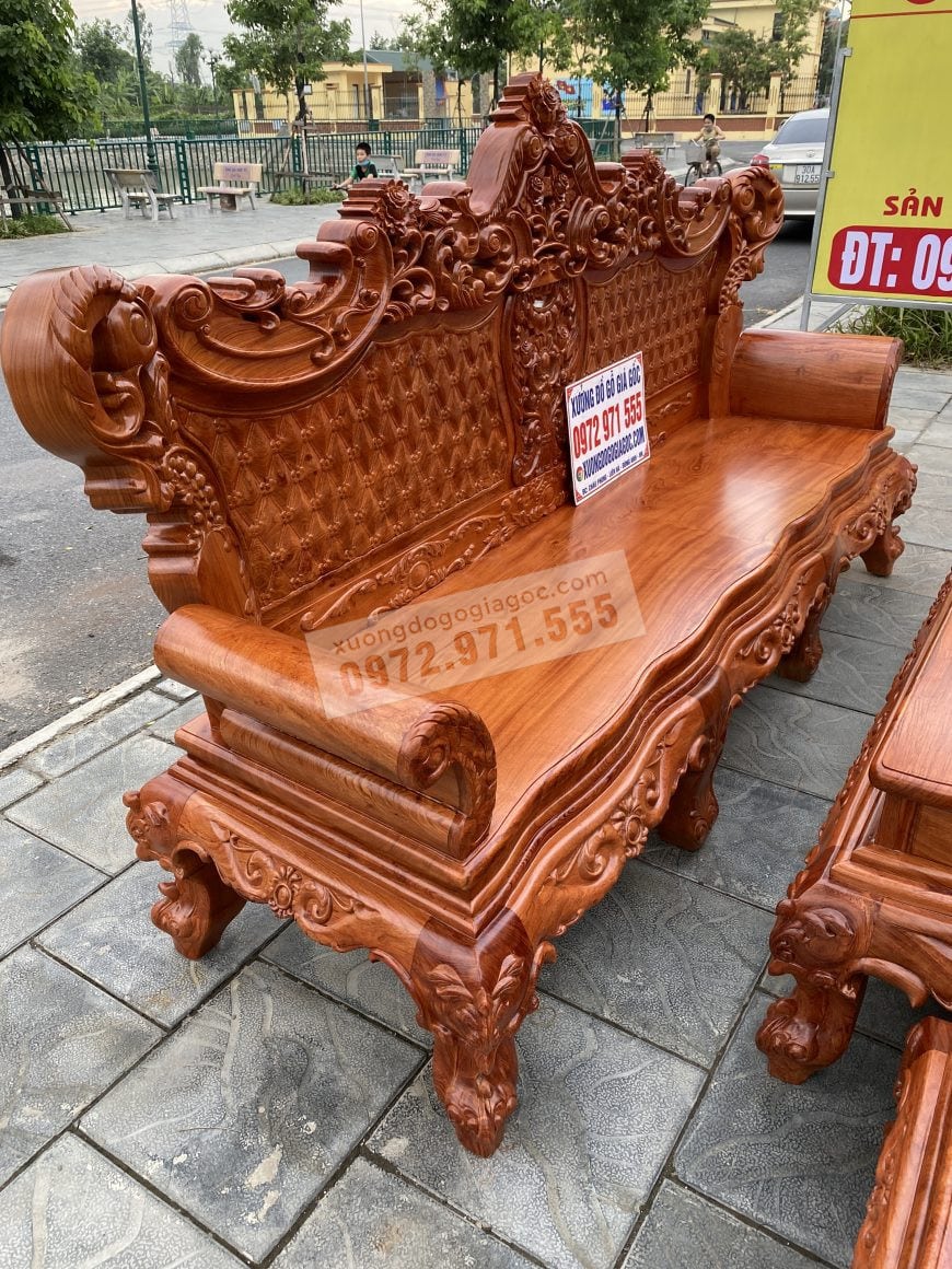Ván mặt ghế hoàng gia V4 nguyên khối dày 4cm không chấp ghép