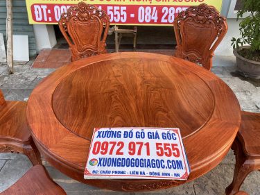 Mặt bàn tròn đường kính 127cm