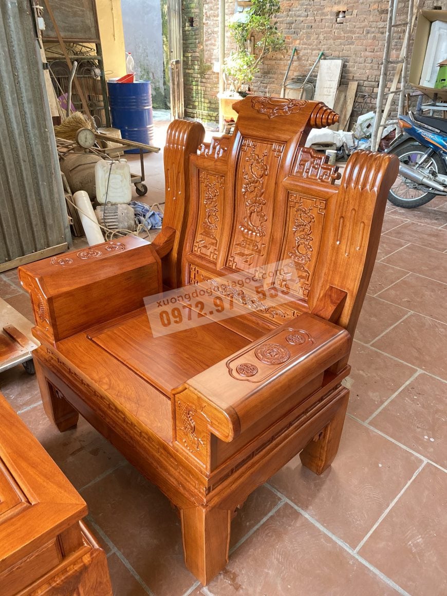 Ghế đơn bộ âu á chương cuốn thư