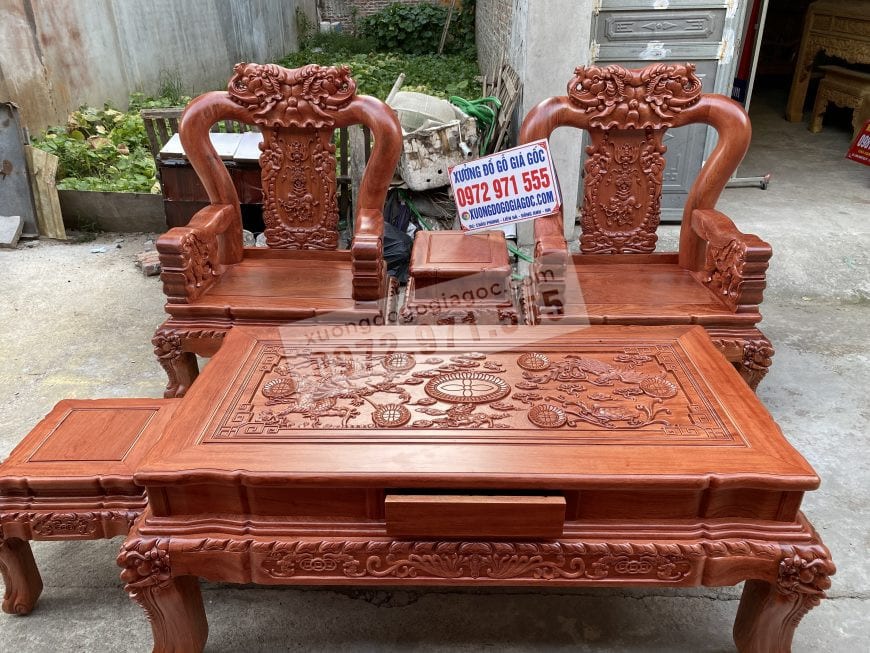 Bộ đôi ghế đơn và đôn kẹp ghế