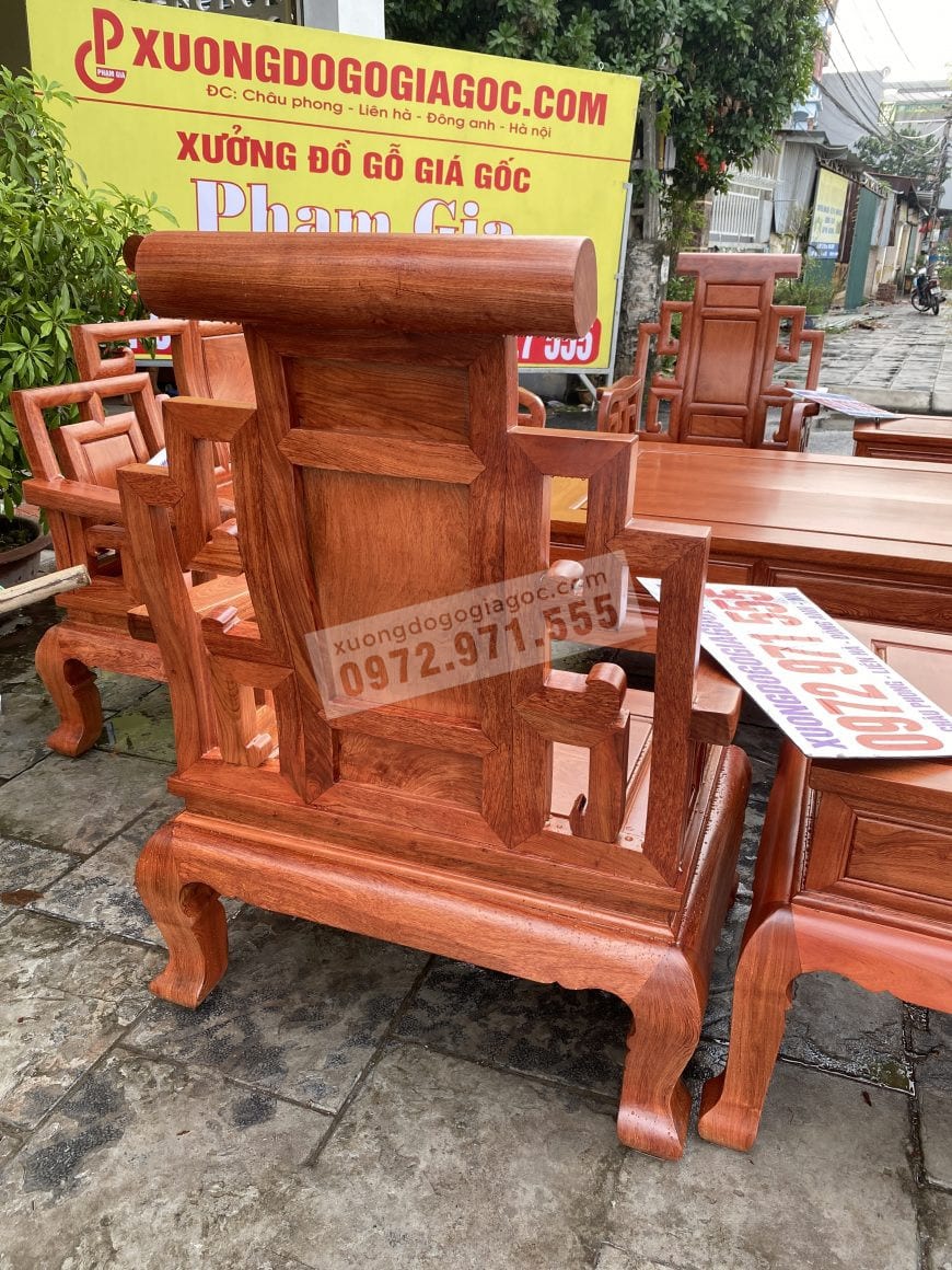 Mặt sau ghế đơn