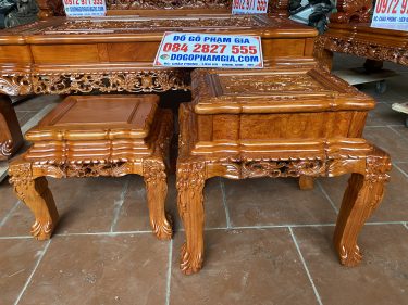 đôn cao và đôn thấp bộ ghế