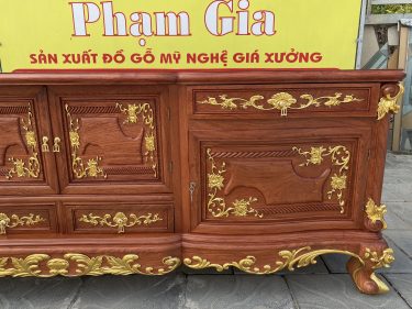 Kệ tivi gỗ hương