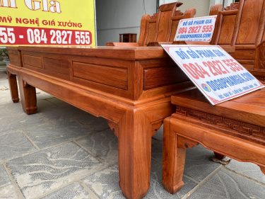 bàn ghế âu á gỗ hương