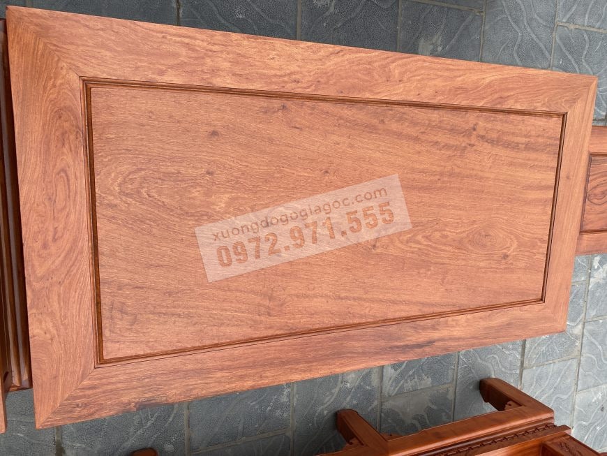 bàn ghế âu á gỗ hương