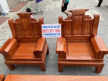 bàn ghế âu á gỗ hương chương cuốn thư