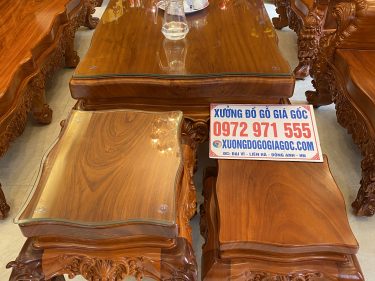 bàn ghế hoàng gia v10