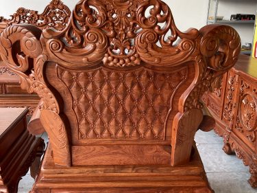 bàn ghế hoàng gia V4 chân 14
