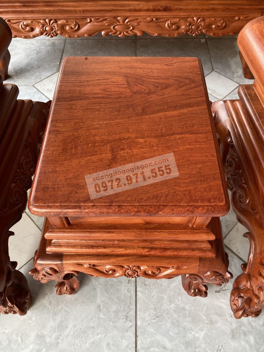 bàn ghế hoàng gia V4 chân 14