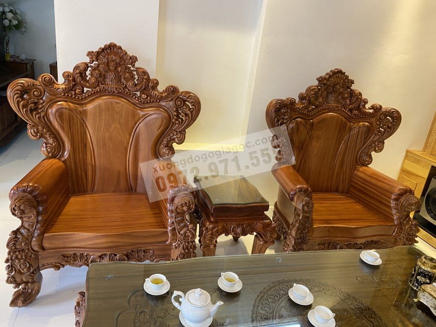 bàn ghế hoàng gia v10