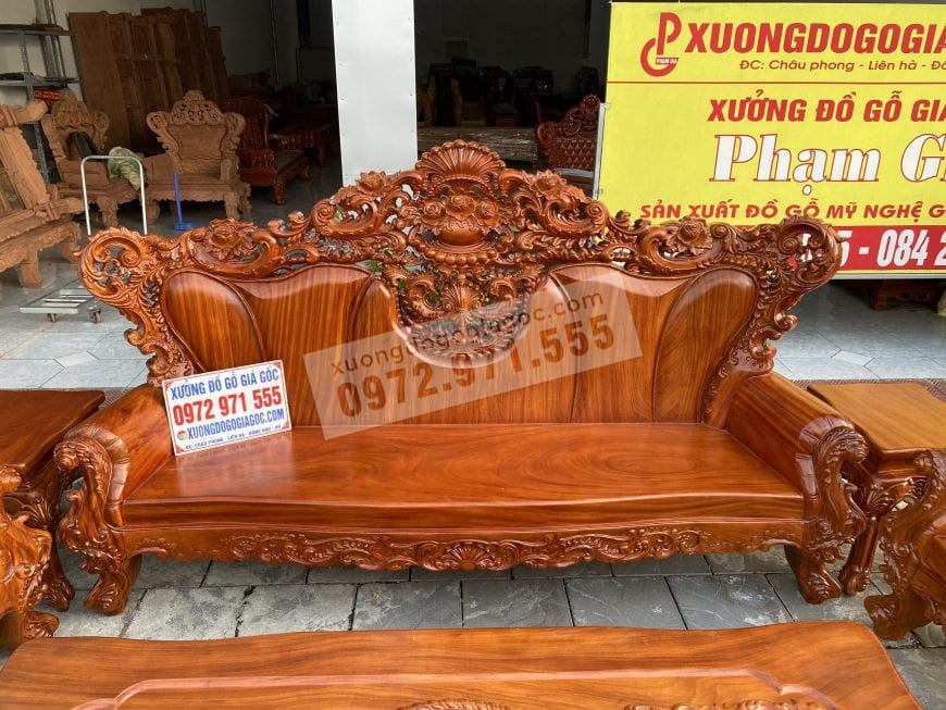 Bàn ghế hoàng gia V10