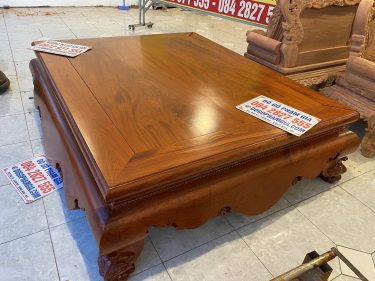 Sập ngồi chân 24 gỗ hương đá