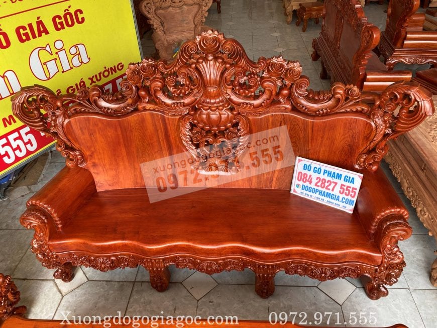 bàn ghế hoàng gia nguyên khối