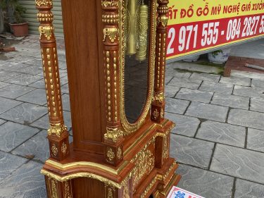 Đồng hồ tứ trụ dát vàng