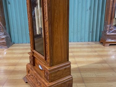 đồng hồ cây gỗ hương
