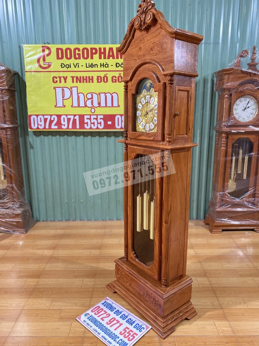 Đồng hồ cây gỗ hương