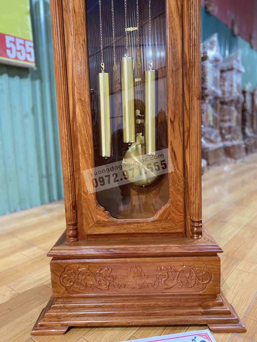 Đồng hồ cây gỗ hương