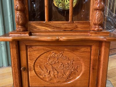 Đồng hồ cây gỗ hương