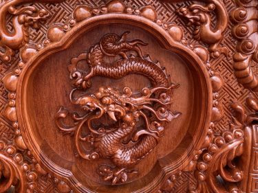 Bàn ghế rồng đỉnh gỗ hương