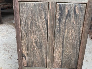 Kệ tivi gỗ mun hoa