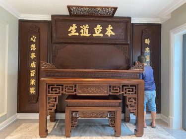 nôi thất phòng thờ