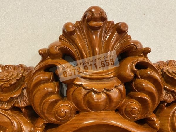 Giường ngủ gỗ tự nhiên